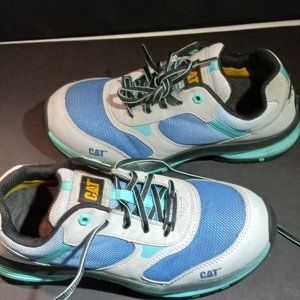 Caterpillar Womens Quake Ct Gray Safety Shoes